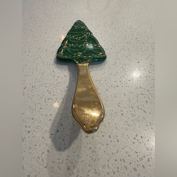 Anthropologie Evergreen Cake Knife - Picture 7 of 10